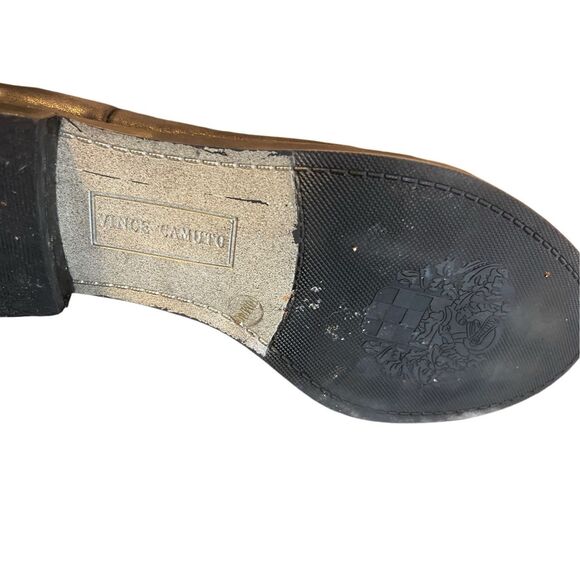 Vince Camuto Black Leather Riding Boots size 10 - Picture 10 of 13